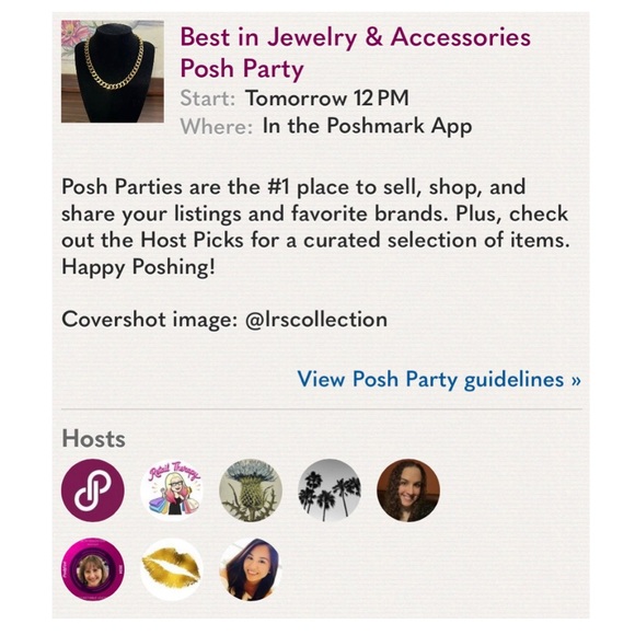 โจ๐POSH PARTY TIME!๐๐ - Picture 2 of 3